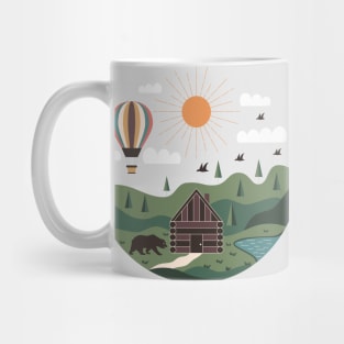 Forest Cabin Mug